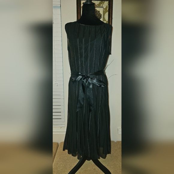 S.L. fashions size 14 formal knee length dress. - Picture 1 of 4
